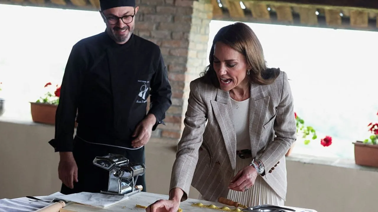 Kate Middleton Shows Off Her Pasta-Making Skills And the Italians Approve