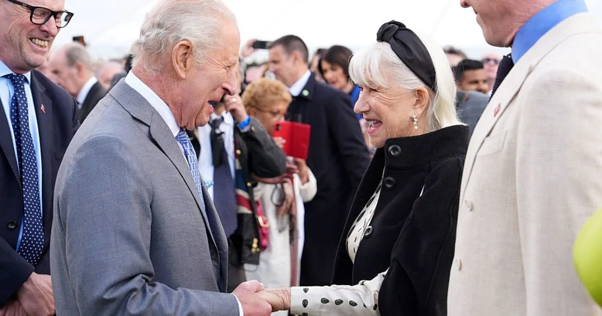 Meeting Dame Helen Mirren