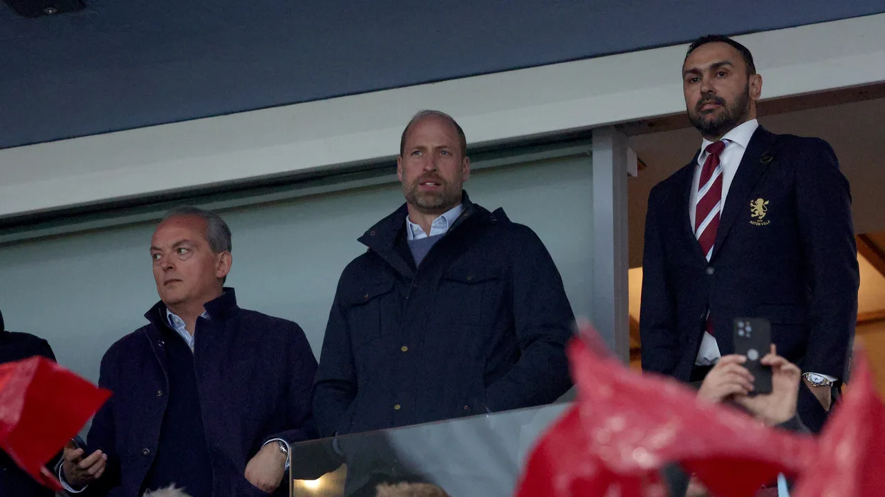 Prince William Can’t Hide His Emotions During Ashton Villa’s Big Win