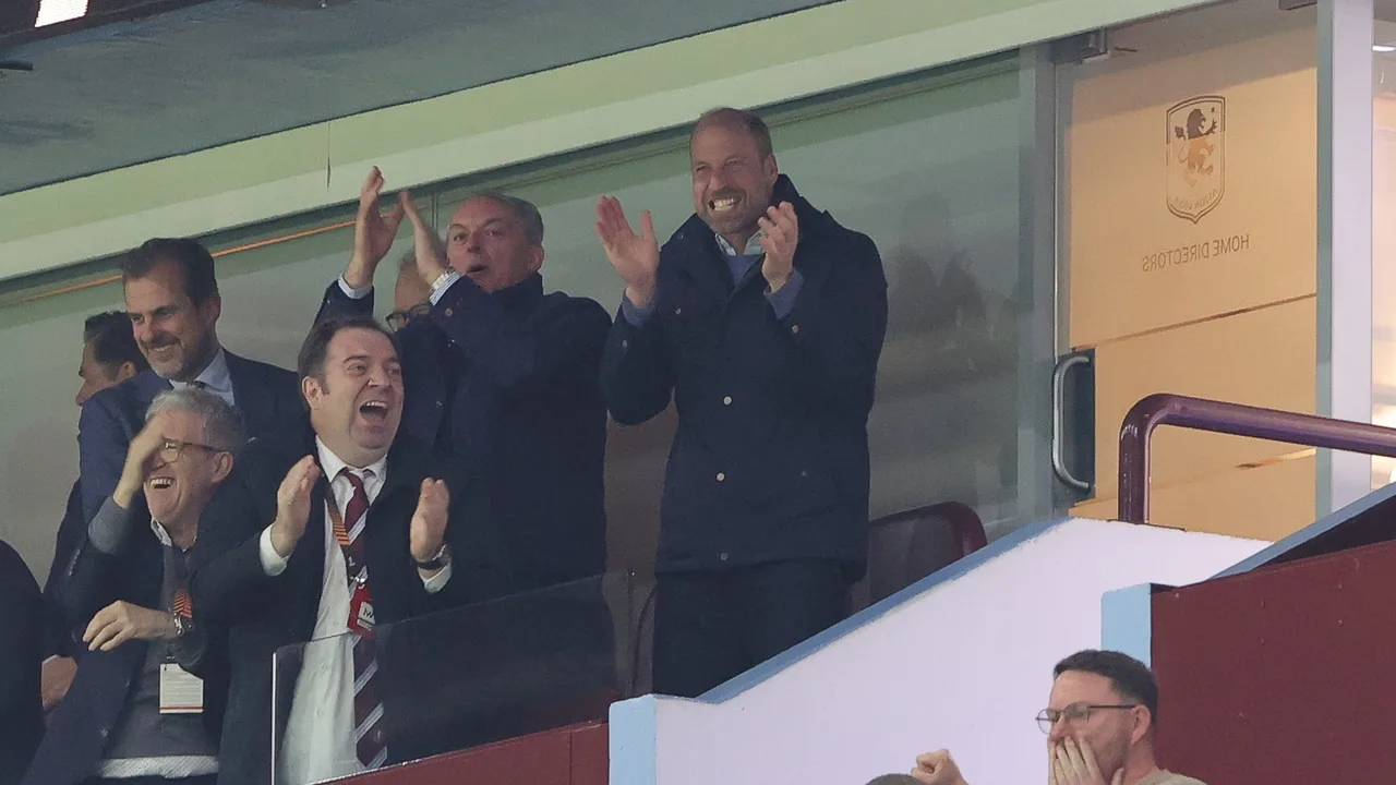 Prince William Shows Every Emotion During Intense Football Match [Photos]