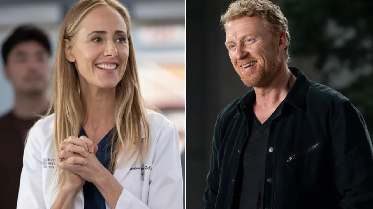 Kevin McKidd and Kim Raver