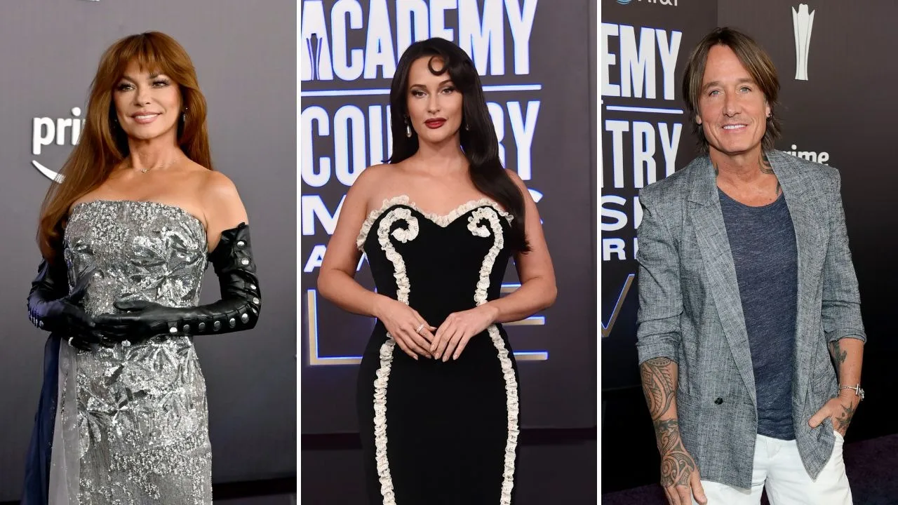 Shania Twain, Kacey Musgraves, and Keith Urban
