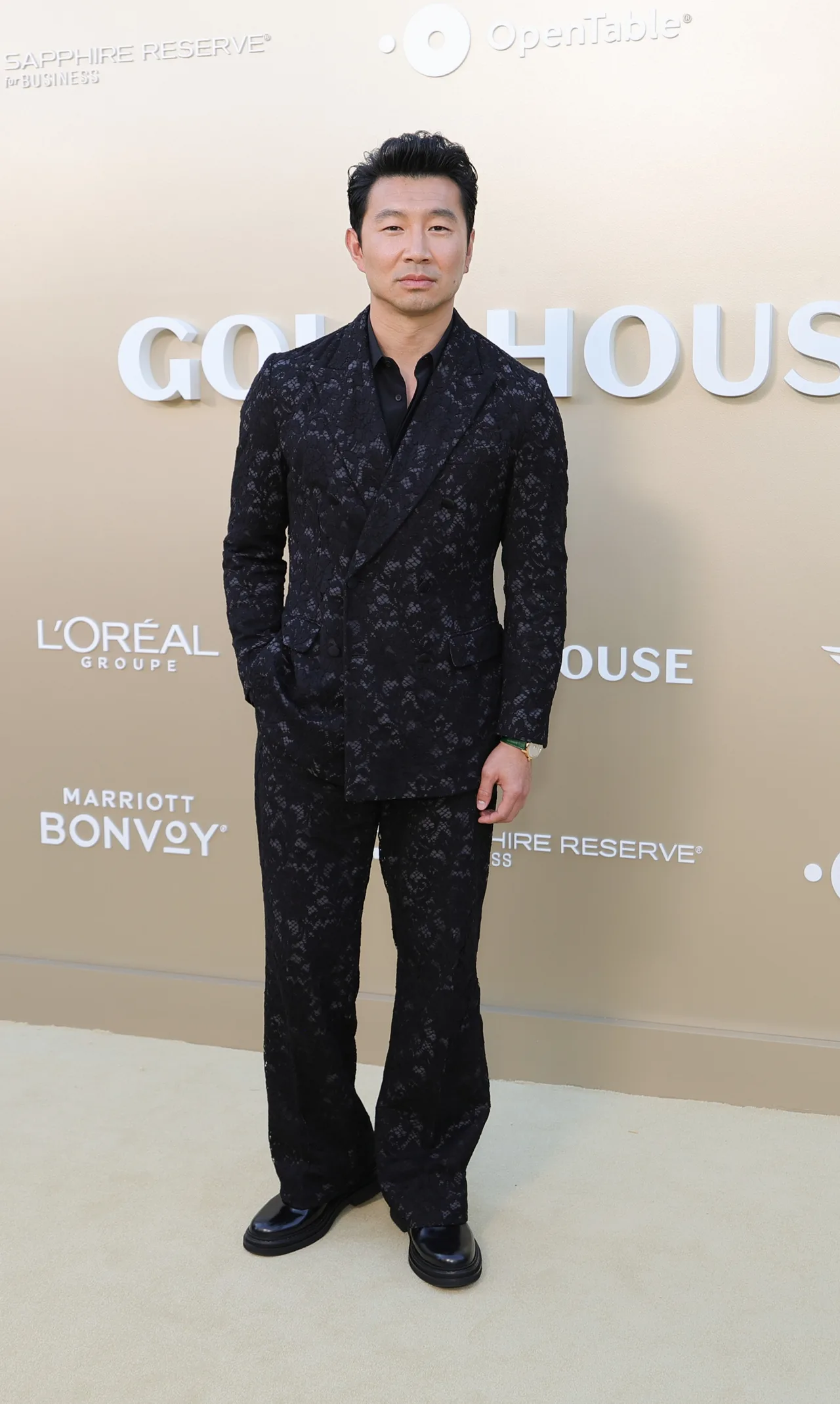 Simu Liu rocks an all-black ensemble at the 2026 Gold Gala