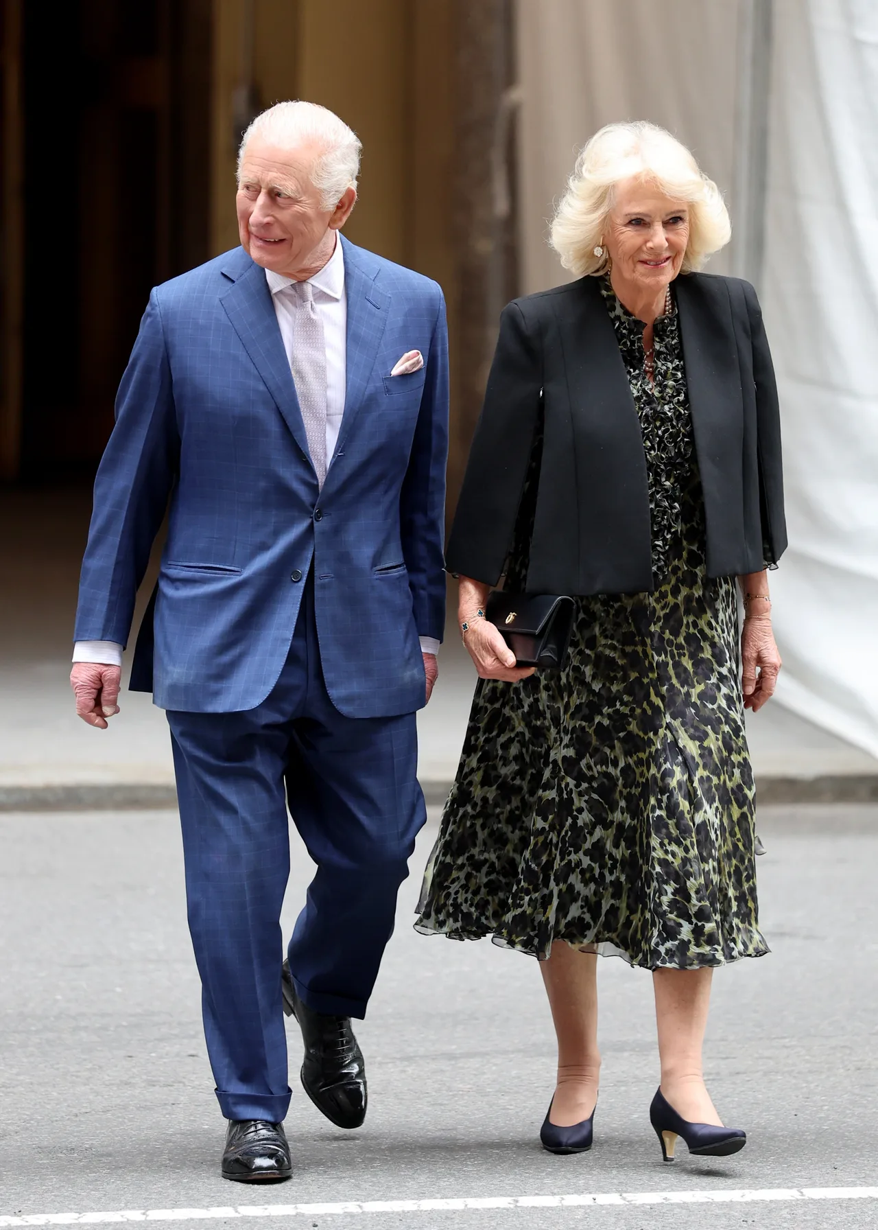 King Charles and Queen Camilla make a glamorous entry at the event