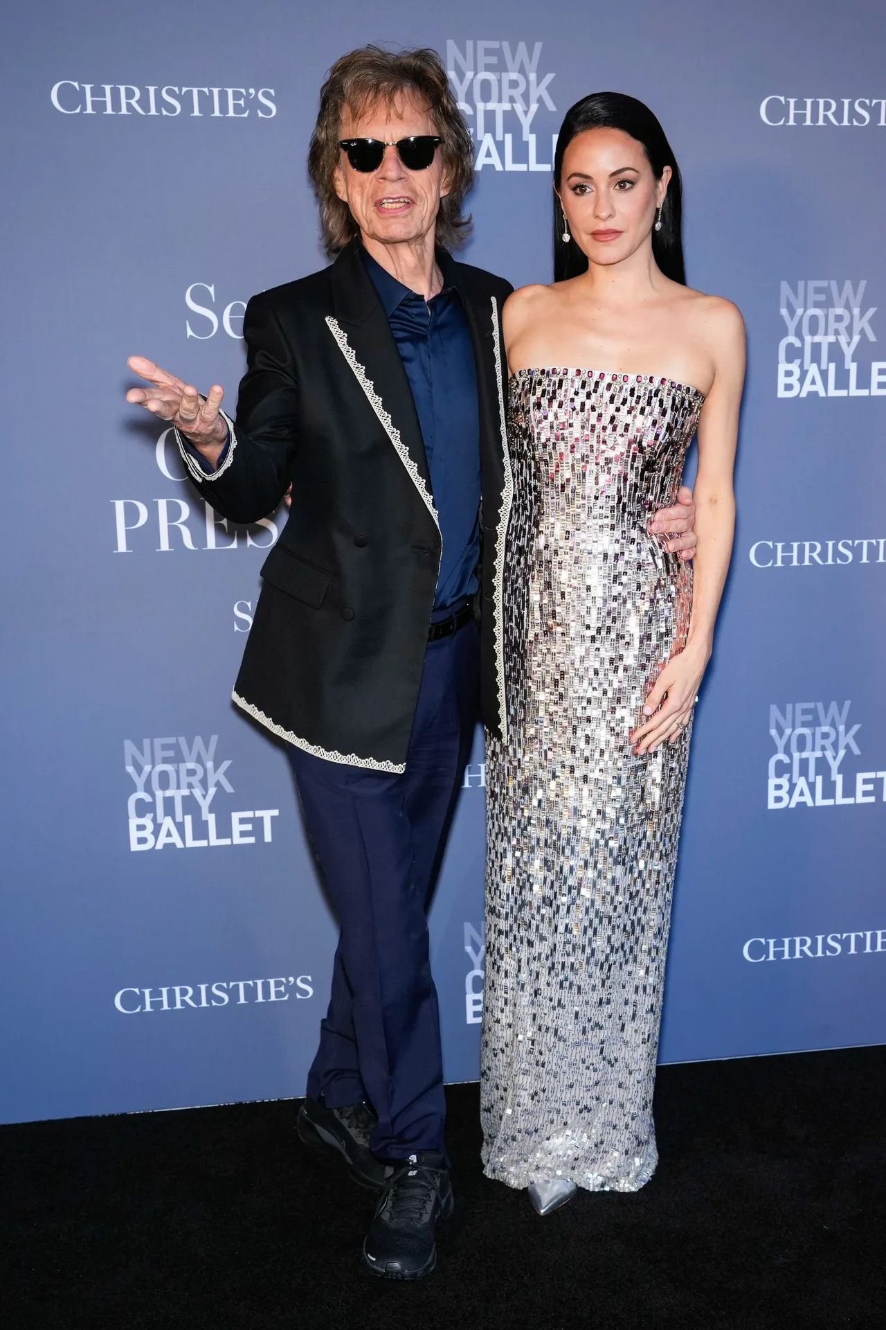 Mick Jagger at the New York City Ballet Spring Gala