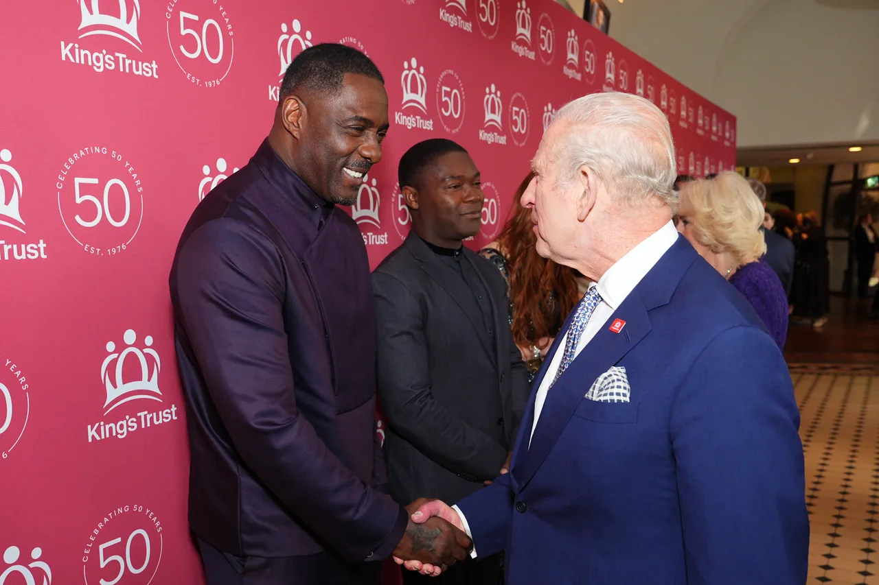 Idris Elba reunited with King Charles