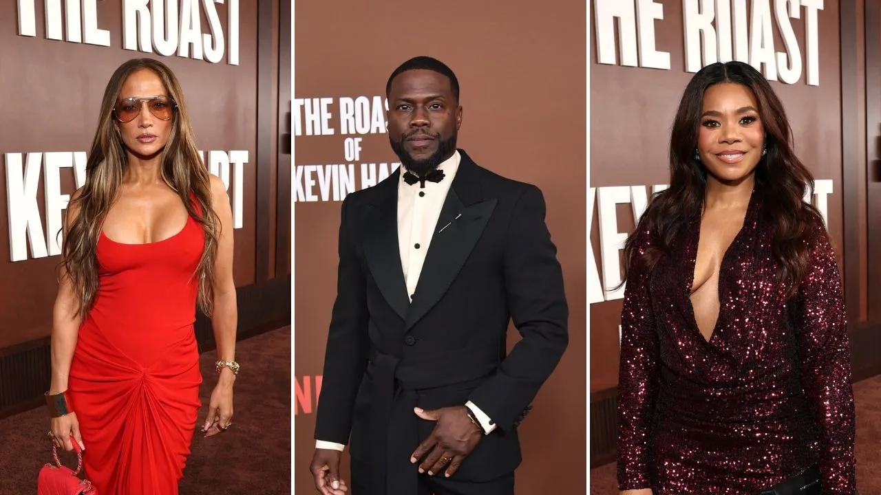 Jennifer Lopez, Kevin Hart and Regina Hall stunned the red carpet