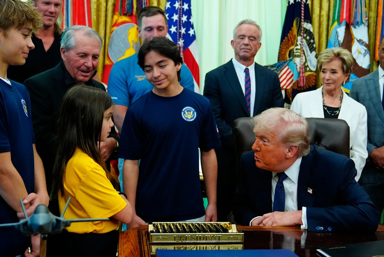 A special day inside the Oval Office