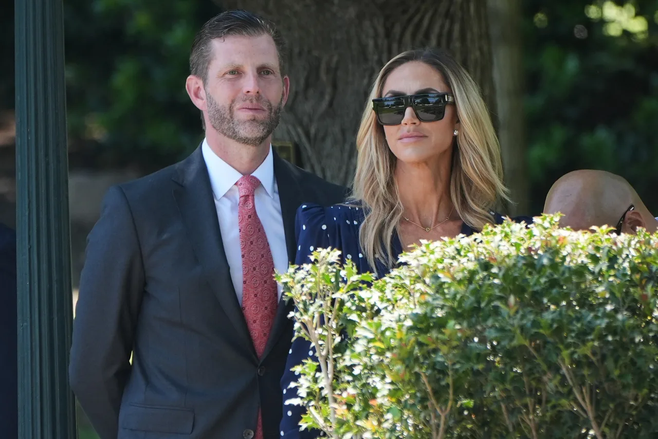 Eric and Lara Trump join China delegation