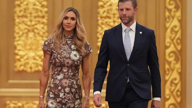 Eric and Lara Trump emerge as prominent faces of US delegation during Trump’s China visit