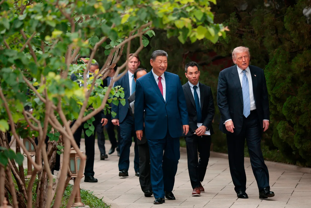 Trump, Xi bond over Zhongnanhai’s ancient trees