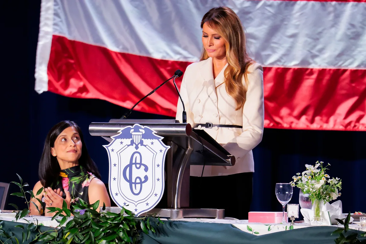 Melania Trump opens First Lady’s Luncheon
