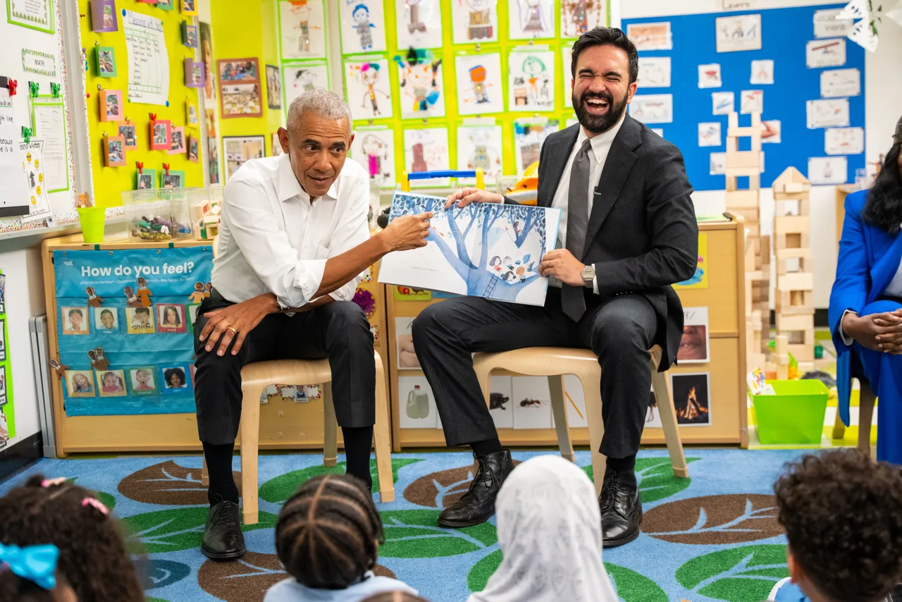 Leaders share laughs with preschoolers