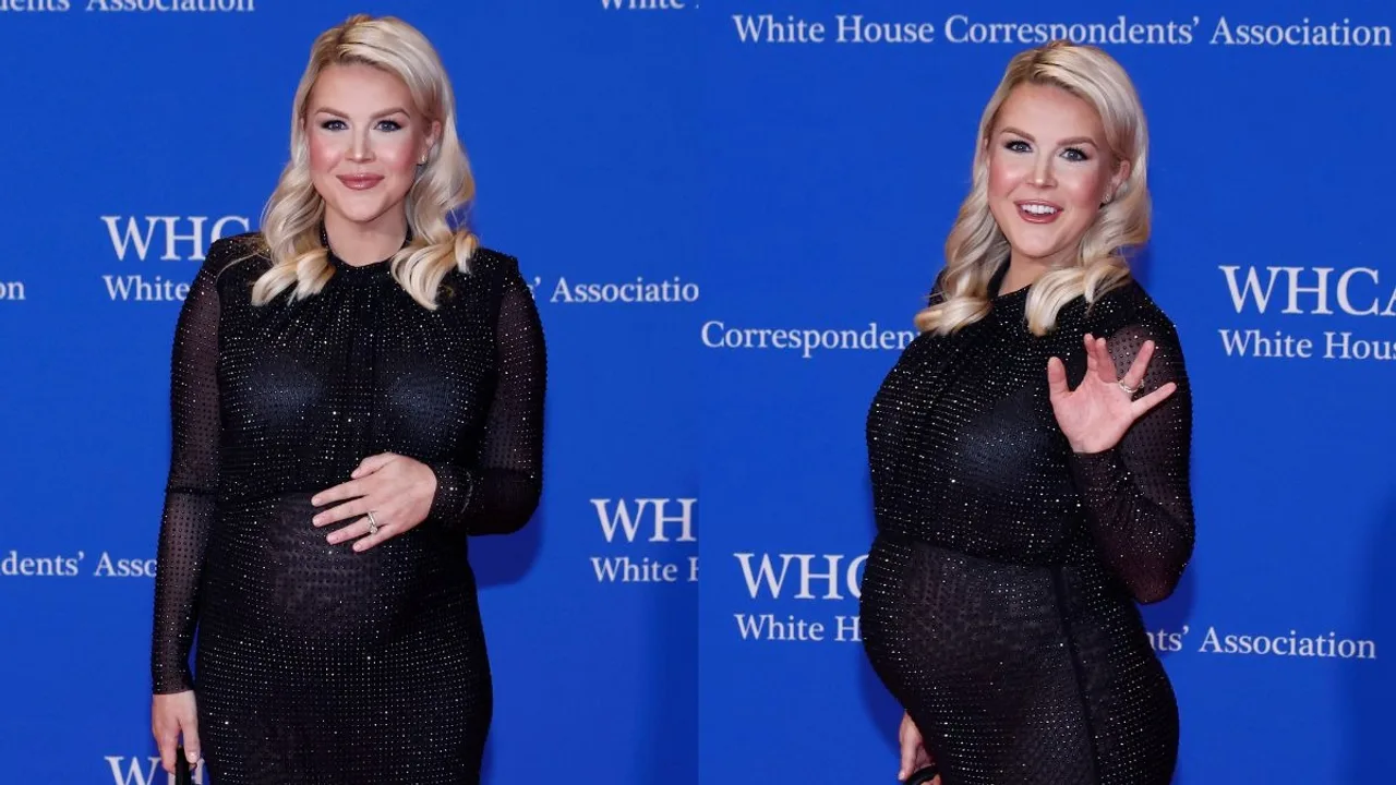 Pregnant Karoline Leavitt attends 2026 White House Correspondents’ Dinner day after maternity leave announcement