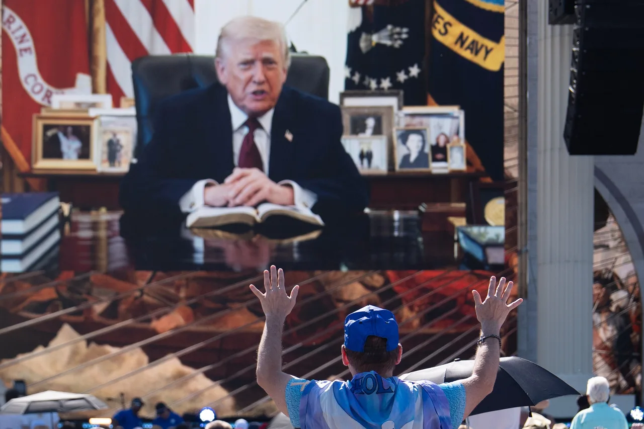 Trump recites scripture in Oval Office video