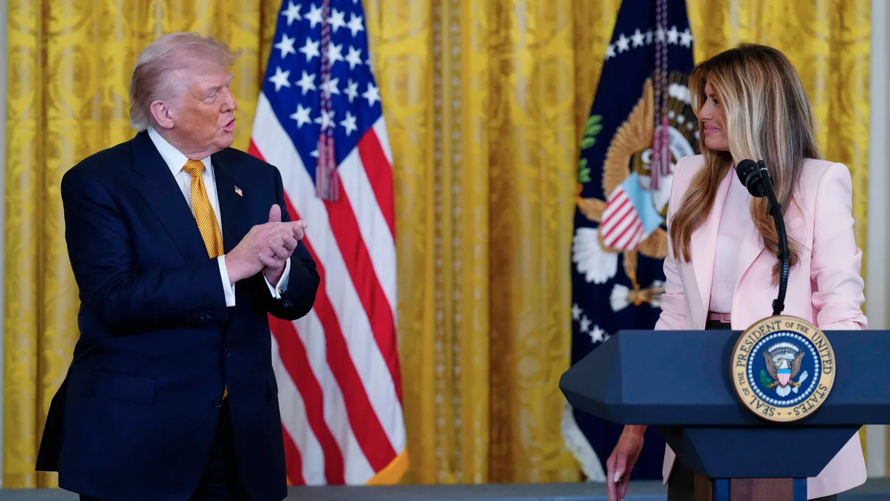 Trump and Melania honor military mothers in emotional White House tribute ahead of Mother’s Day
