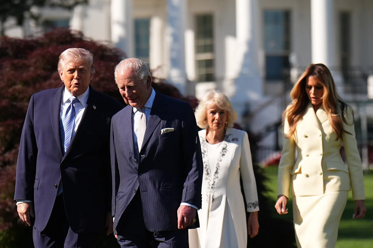 Royal arrival at White House