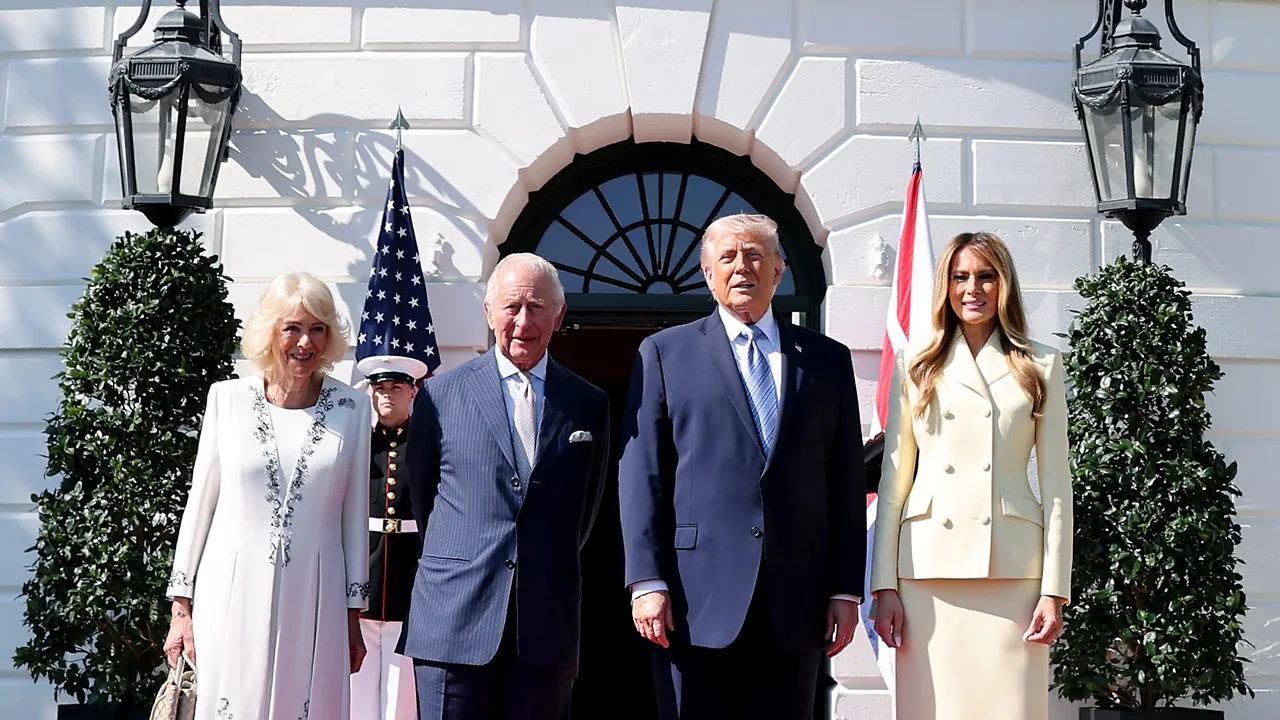 Trump, Melania welcome King Charles, Queen Camilla at White House