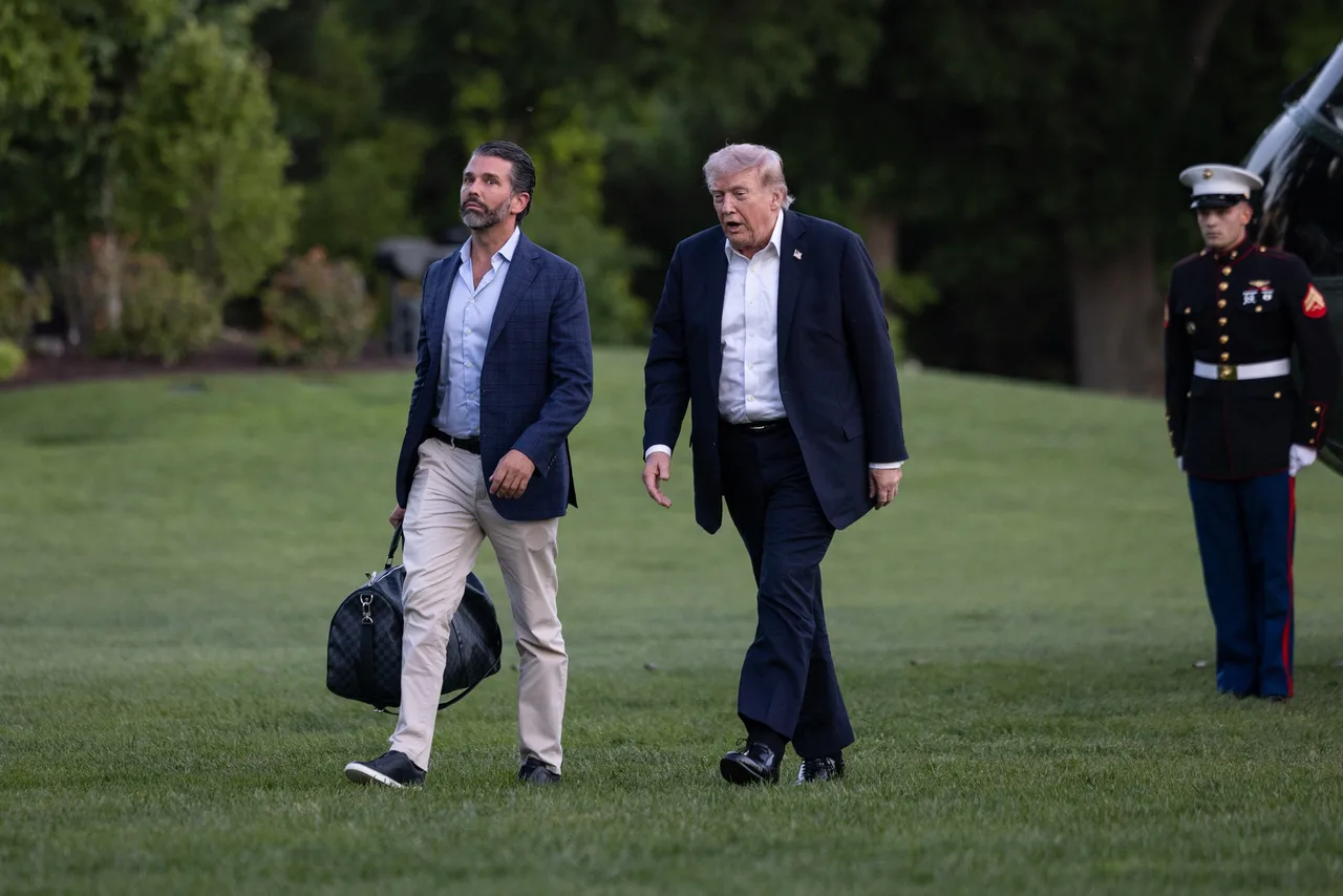 The President and his son opted for formal attires