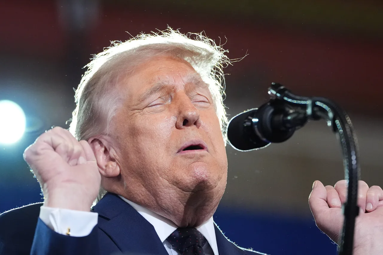 Trump addresses packed venue at NY community college