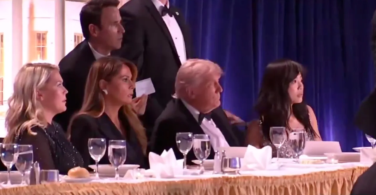 Moments before shots were fired