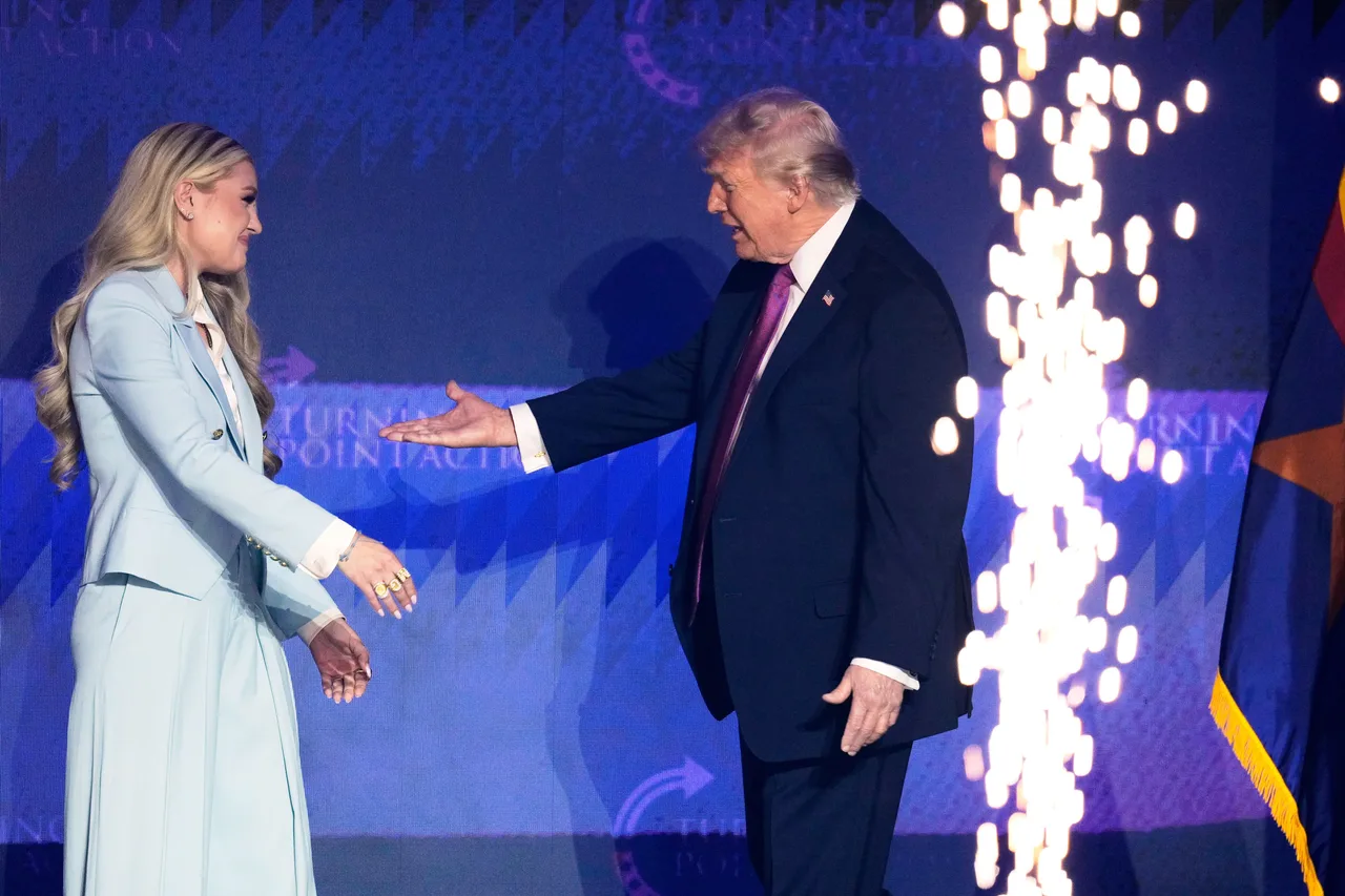 Erika Kirk praised Trump’s resilience as she introduced him