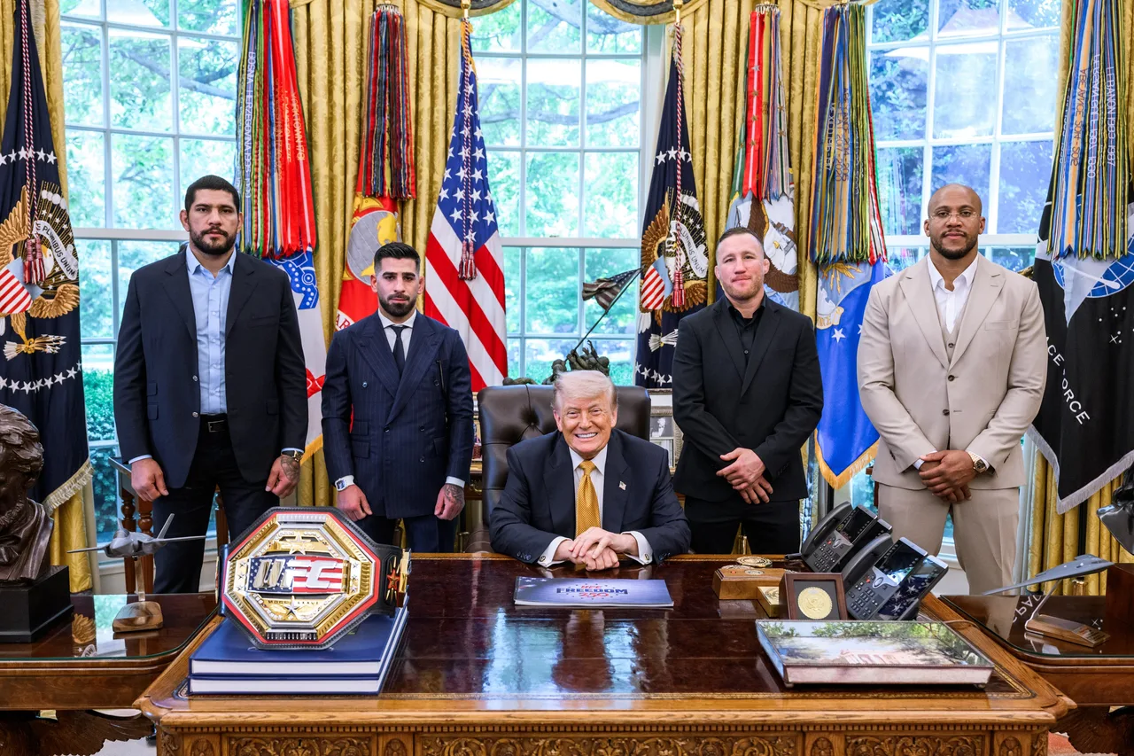 Trump calls White House UFC card ‘the greatest show on Earth’