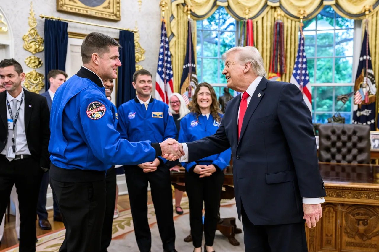Space meets politics in real time