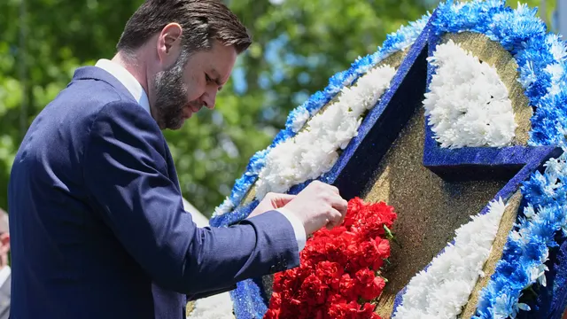 JD Vance salutes fallen officers in powerful National Police Week images