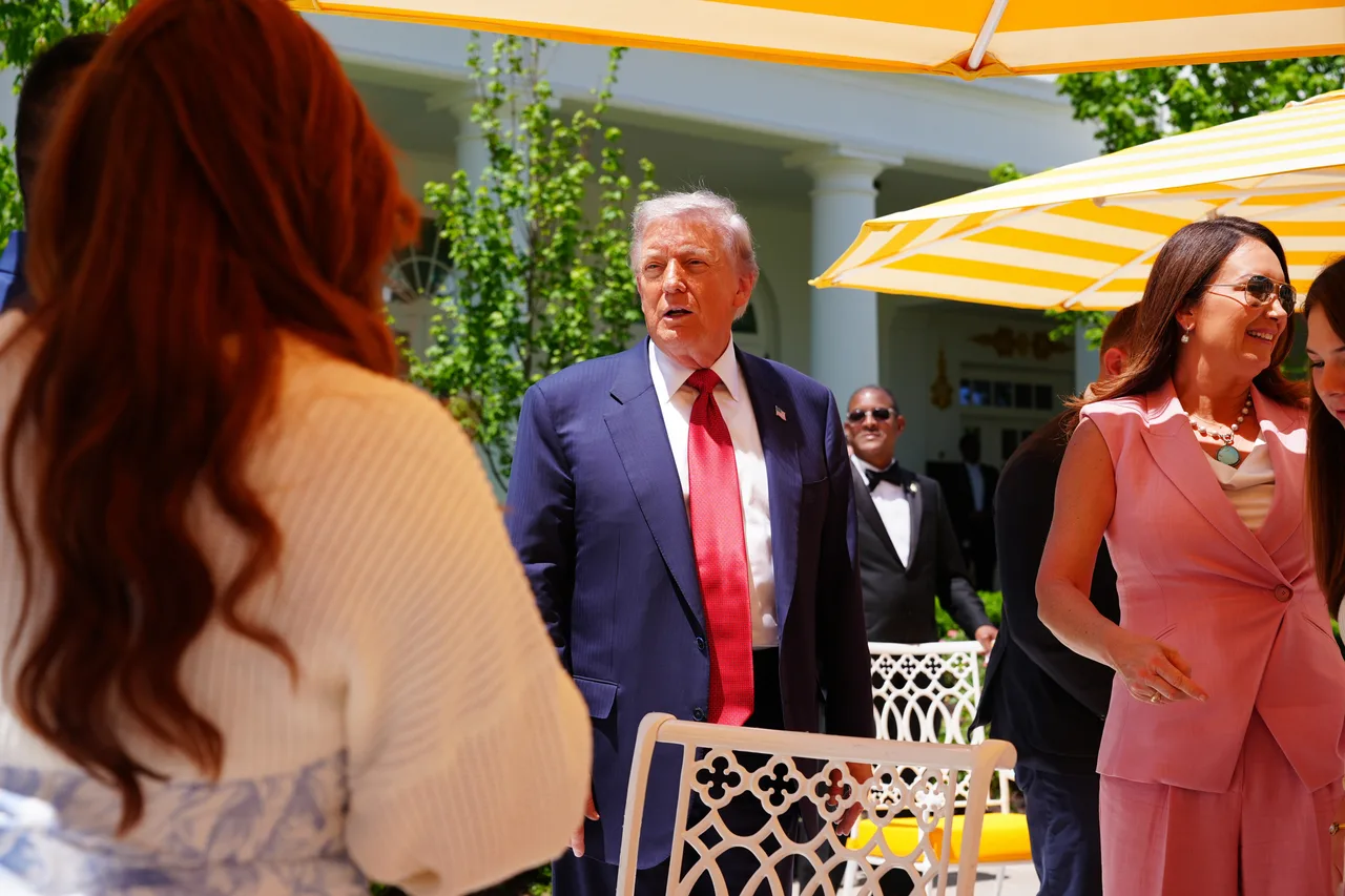 Trump welcomes mothers to White House luncheon