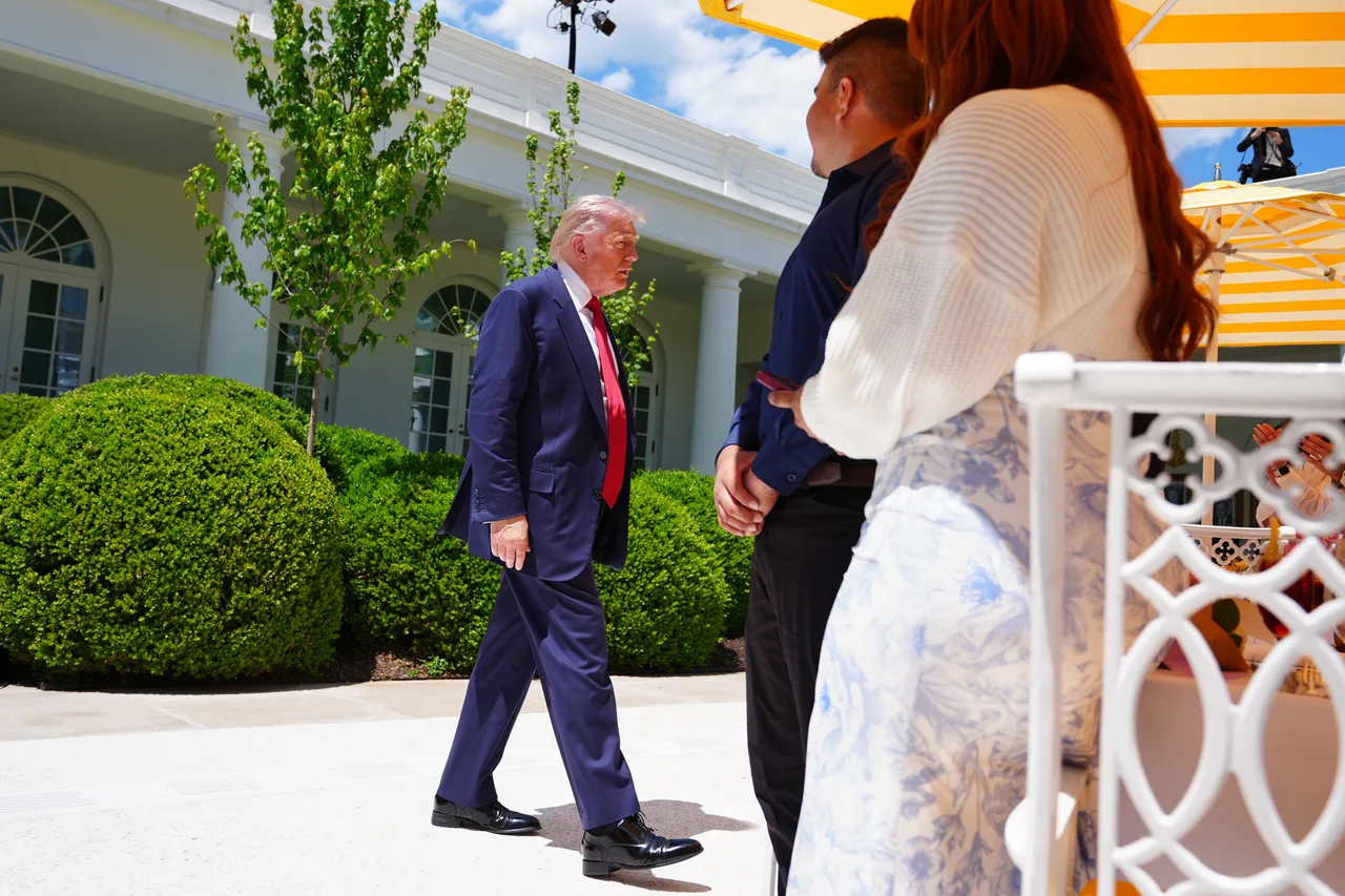 Trump honors military families and Gold Star mothers