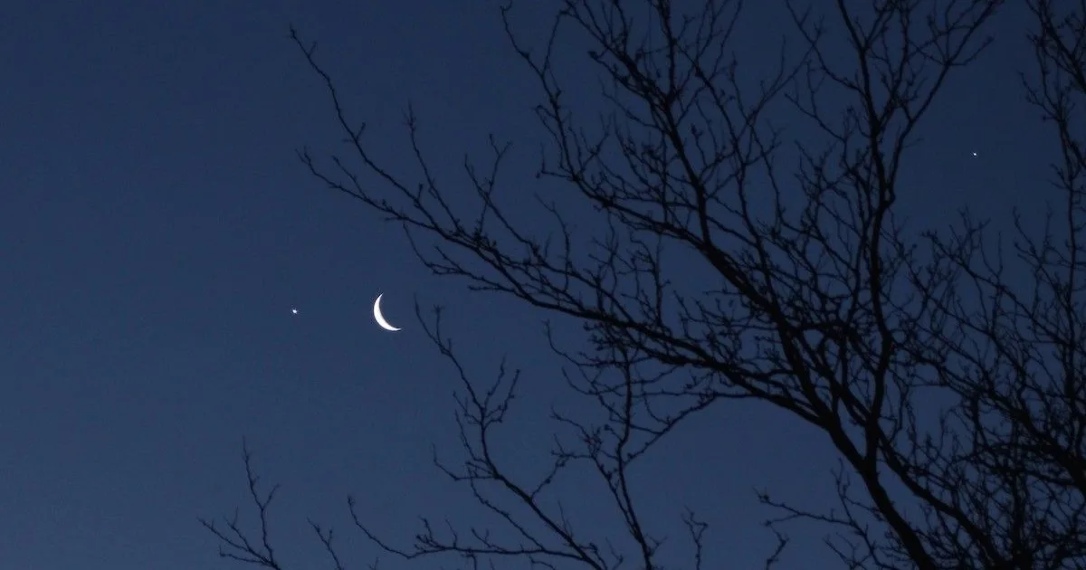 Venus and Jupiter conjunction
