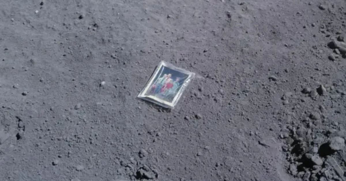 Apollo 16 left love frozen on the Moon’s surface