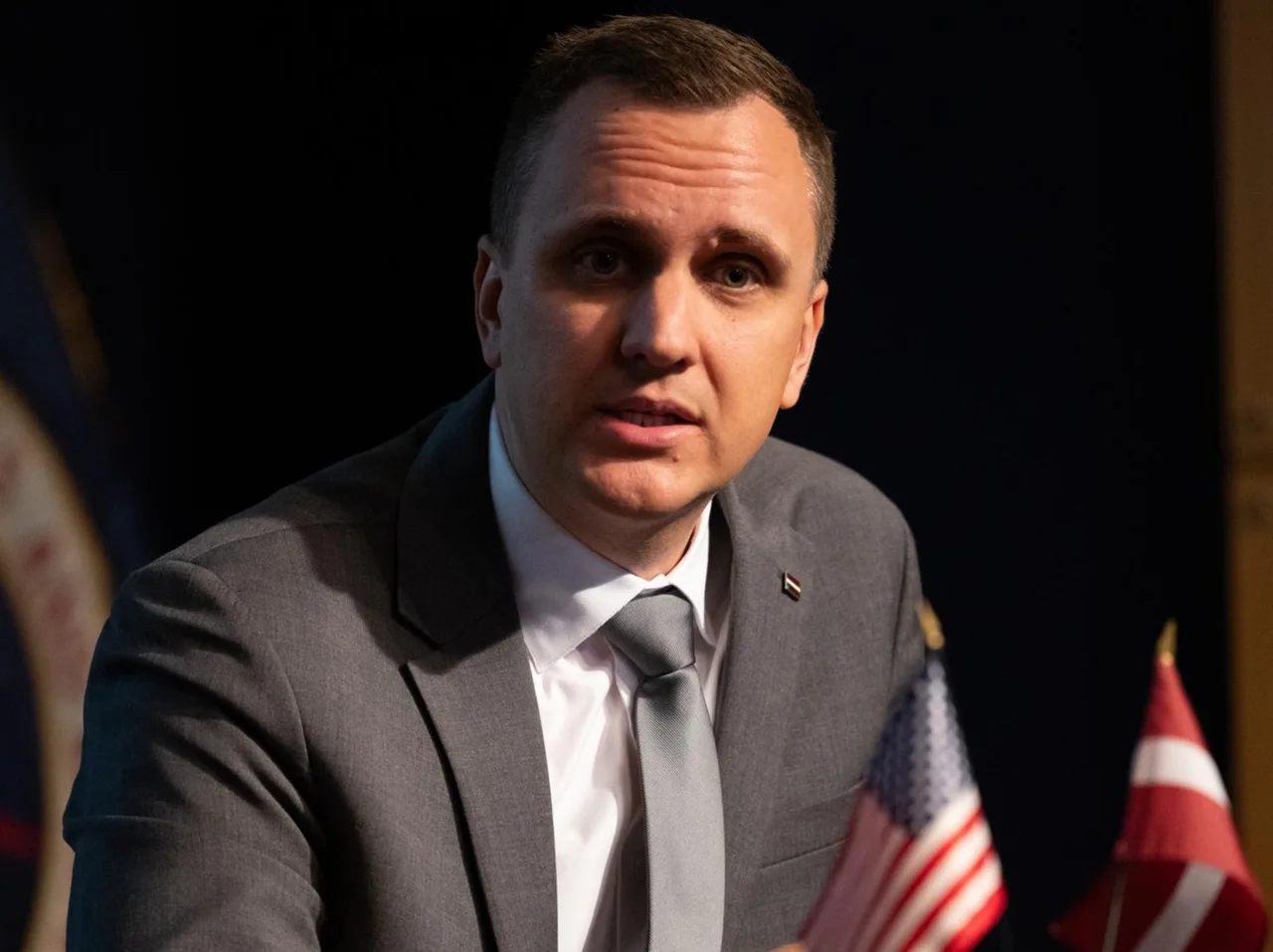 Chargé D’Affaires a.i. Jānis Beķeris at the Embassy of Latvia to the US