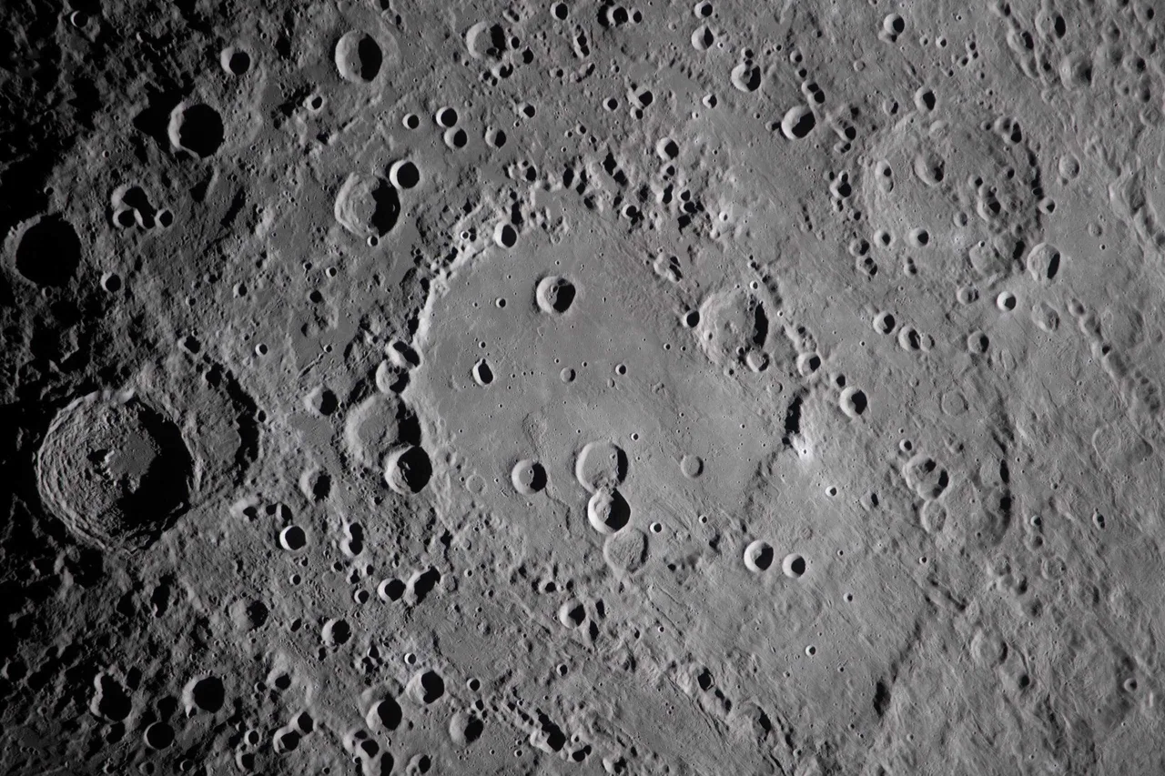 A handheld testament to the Vavilov Crater