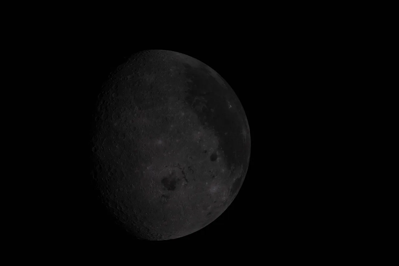 The far side of the Moon in softer light