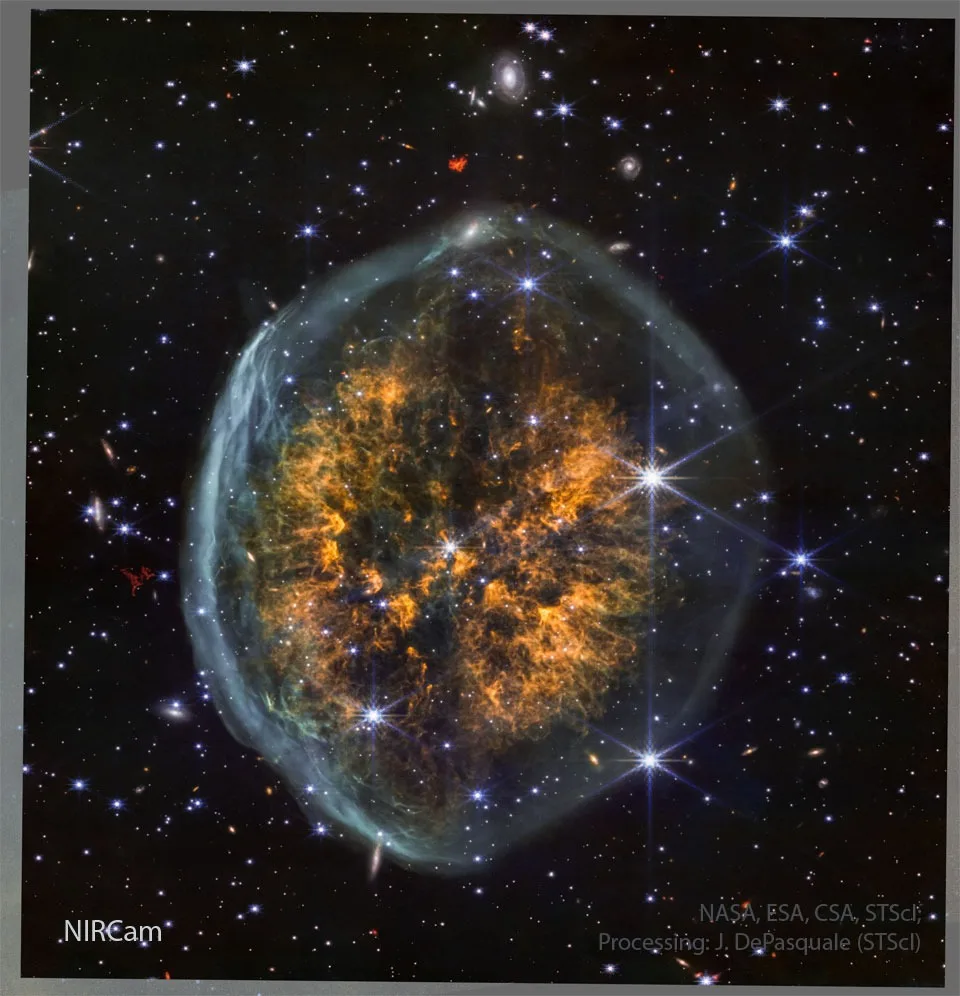 Cranium Nebula reveals a brain-like mystery in space