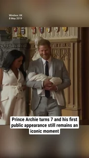Prince Archie turns 7 and his first public appearance still remains an iconic moment