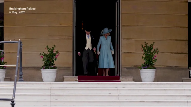 King Charles hosts the first garden party of 2026, joined by his family members