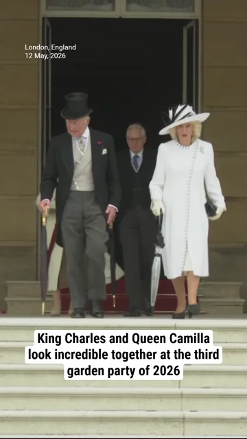 King Charles and Queen Camilla look incredible together at the third garden party of 2026