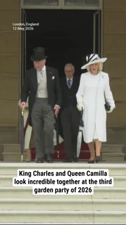 King Charles and Queen Camilla look incredible together at the third garden party of 2026