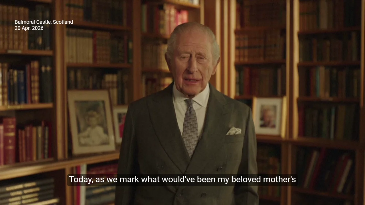 King Charles shows his emotional side as he remembers his 'darling mama' on her 100th birthday