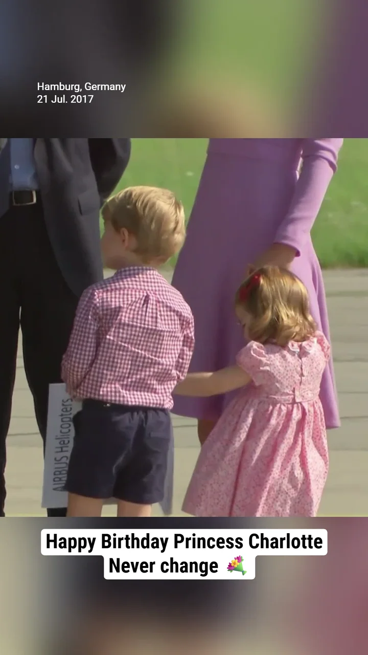 Rewatch the adorable moment Princess Charlotte threw a tantrum as she turns 11