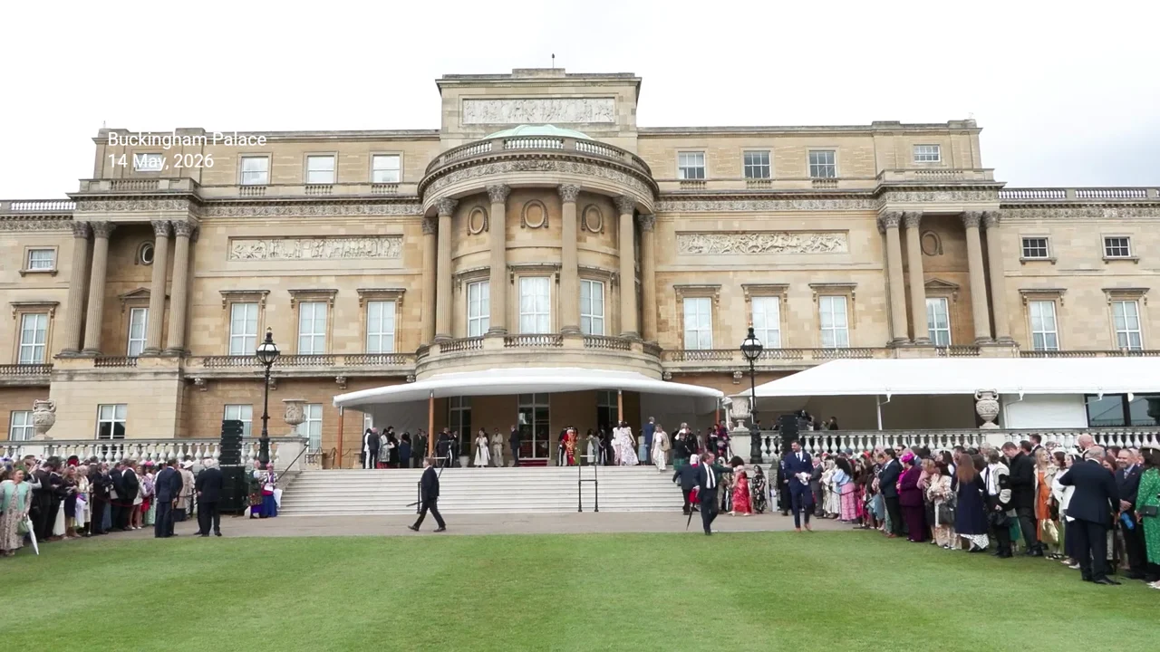 King Charles hosts star-studded Palace garden party without Queen Camilla