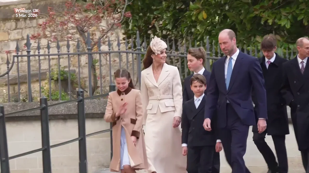 Princess Charlotte looks every bit her father’s daughter at Easter event