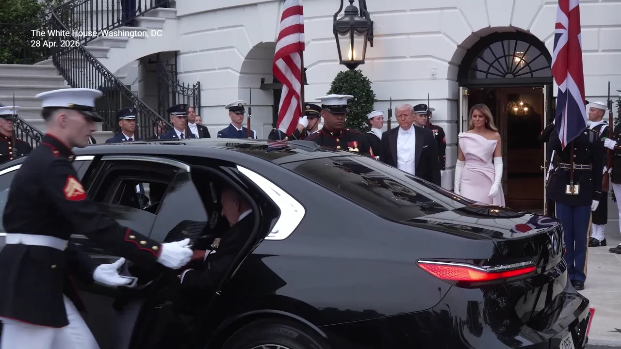 Watch Donald Trump openly admit he is 'very jealous' of King Charles