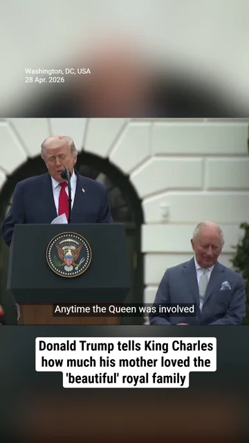 Donald Trump tells King Charles how much his mother loved the 'beautiful' Royal family