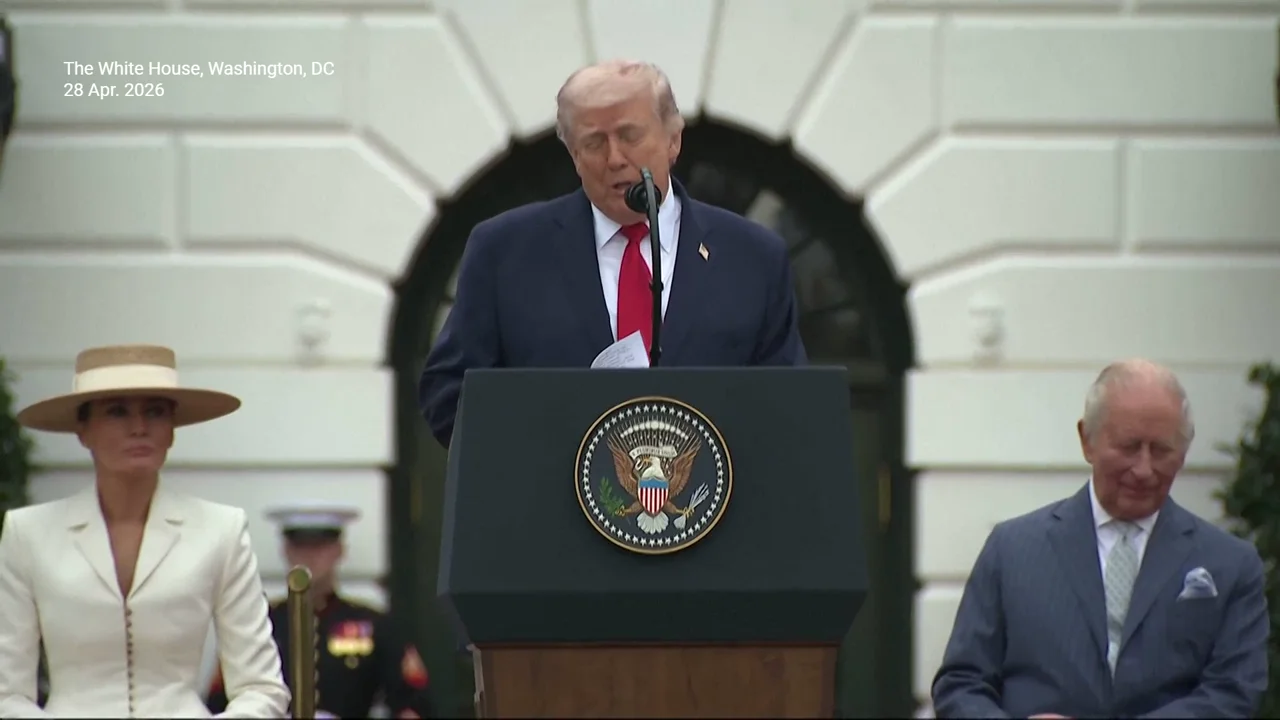 Watch: King Charles has the best reaction after Trump reveals his mother had a crush on him