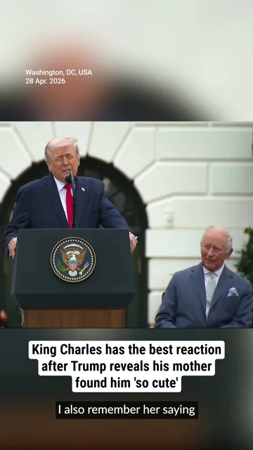 King Charles has the best reaction after Trump reveals his mother found him 'so cute'