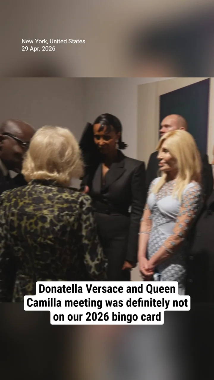 Donatella Versace and Queen Camilla meeting was definitely not on our 2026 bingo card